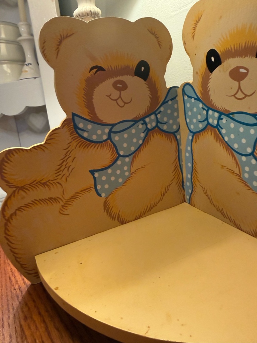 Vintage Country Bear Corner Shelf - Picture 2 of 8